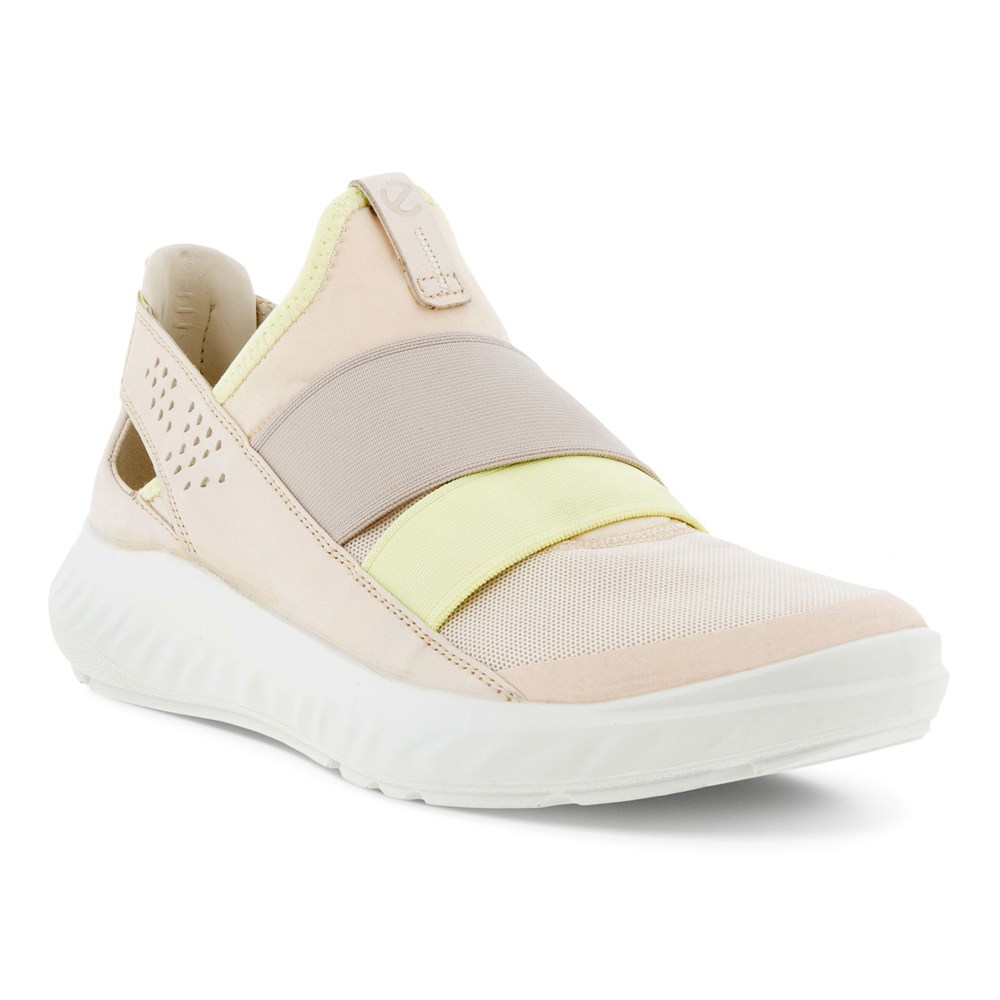 Slip On Mujer - ECCO St.1 Lite Sneakers - Beige - SCD932071